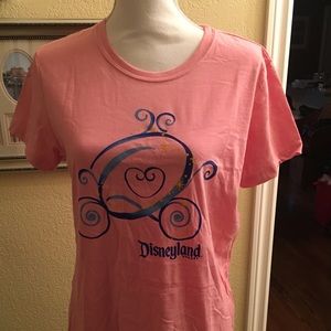 DISNEYLAND Princess Carriage Pink T-Shirt
